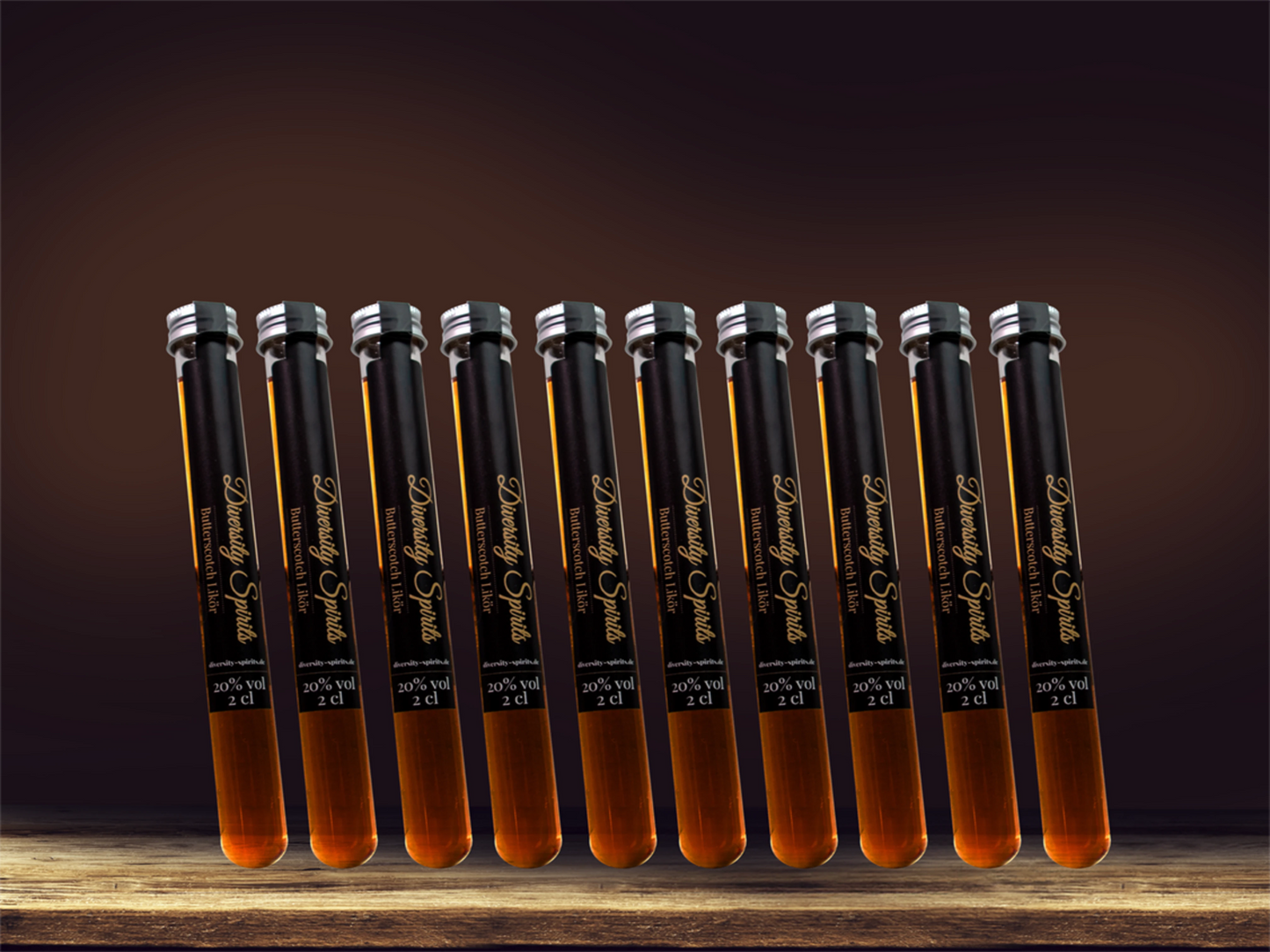10x 2 cl Butterscotch Likör, 20% vol.