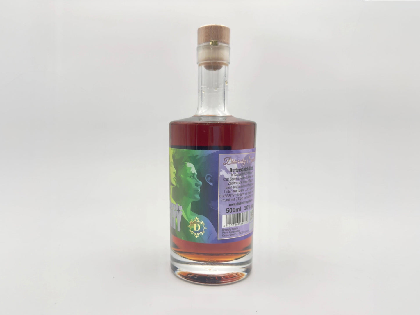 Diversity Spirits Butterscotch Likör "Let's celebrate diversity"- Edition, 500ml